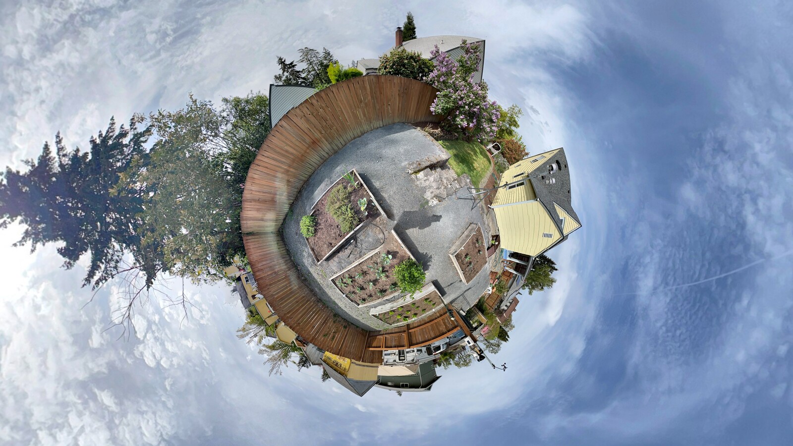 Tiny planets and virtual worlds: spatial visualization experiments for the Macroscope’s digital twin architecture